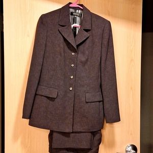 Kasper Womens Black Suit Size 10